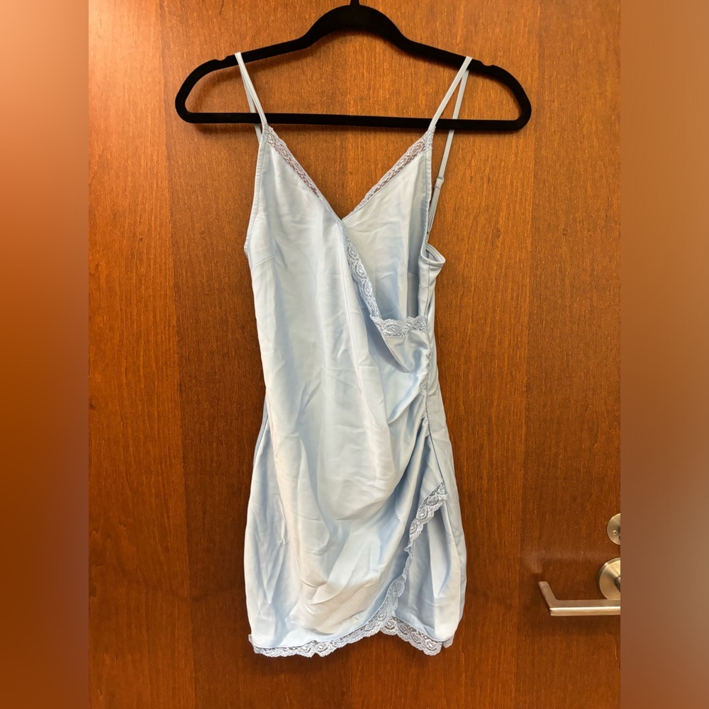 Satin urban outfitters dress